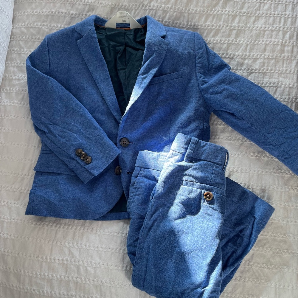 H&M Classic Blue Kids' Suit Set